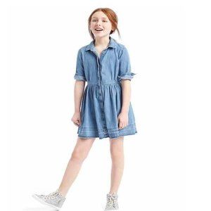 GAP Kids - Denim button down dress